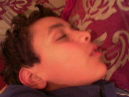 Me quand j'etais dormi........